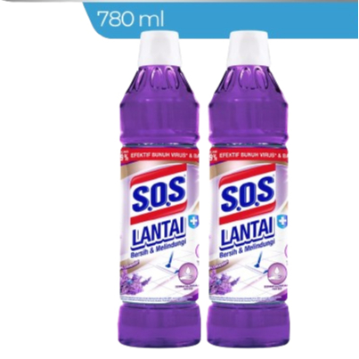 SOS BOTOL | SOS PEMBERSIH LANTAI 780ML