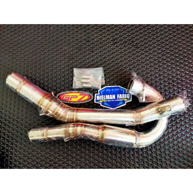 Header GP7 100% Original full stainles CNC RS BoreUP pipa Knalpot PNP All Variant GP7 BoreUp Ballist