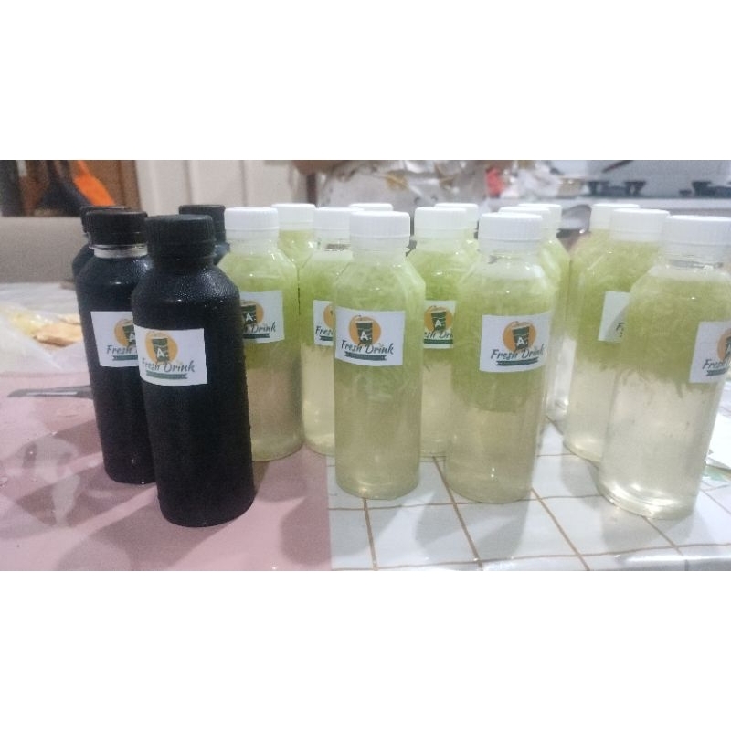 

Fresh Drink Cincau & Timun serut, Homemade from Medan