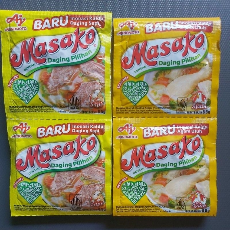 

[1 RENTENG] Masako Sachet 12 x 8,5 g