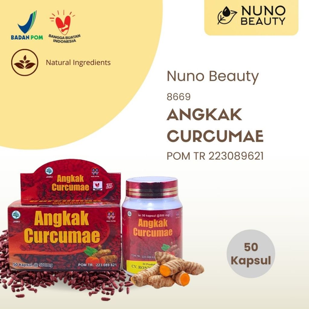 Angkak Curcumae 50 Kapsul / Obat Tipes / Angkak Curcumae / Angkak