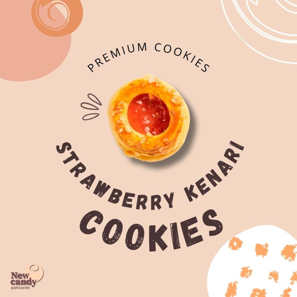 

STRAWBERRY KENARI COOKIES