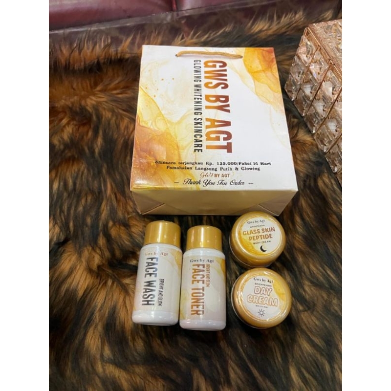 GWS GOLD KEMASAN TERBARU 2024 (Glowing whitening skincare)