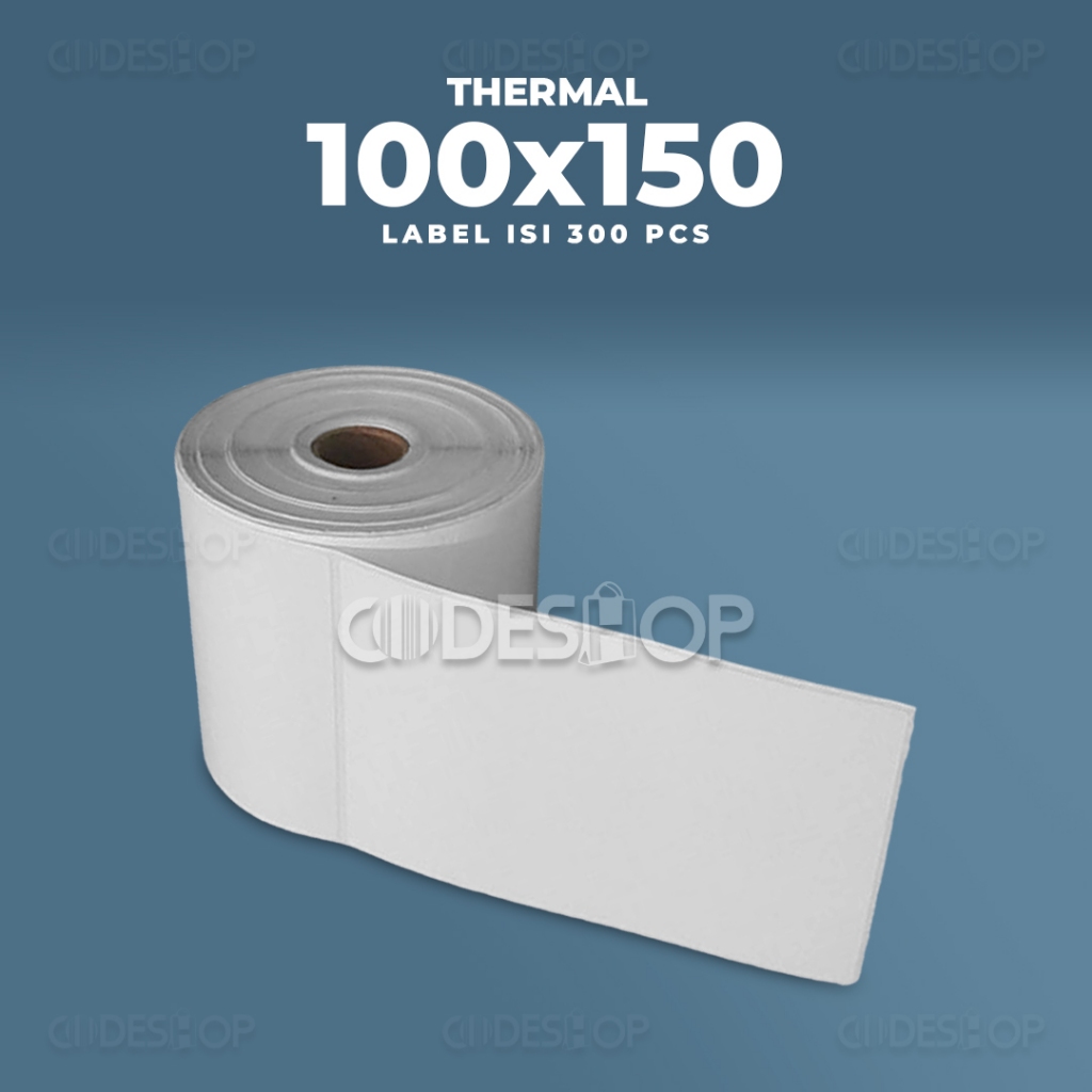 

Label Termal Barcode 100x150mm / 100x150 / 100 x 150 mm isi 300 Pcs