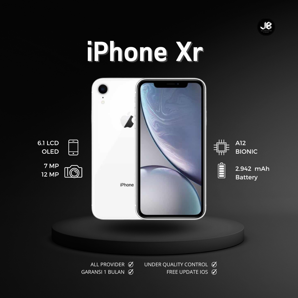 IPHONE XR 64/128/256 GB SECOND ORIGINAL