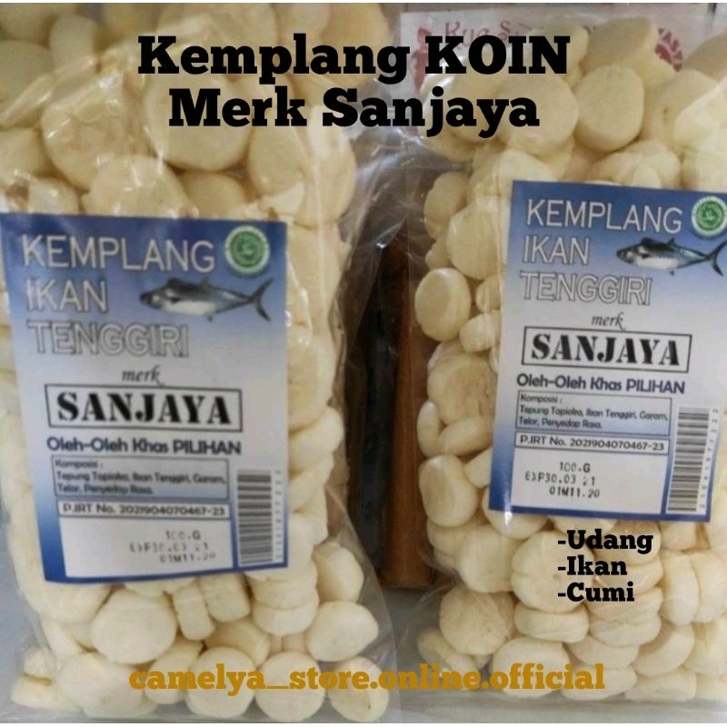 

Kemplang KOIN Merk Sanjaya 100gram Belinyu Bangka