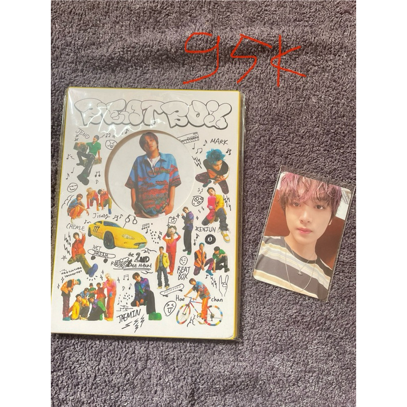 [ READY STOCK ] POSTCARD BOOK HAECHAN MARK AY-YO BEATBOX STICKER FAVORITE GOOD CONDI MURAH NCT127 NC