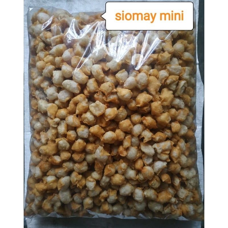 

Siomay mini kiloan 500g original renyah topping baso aci topping seblak