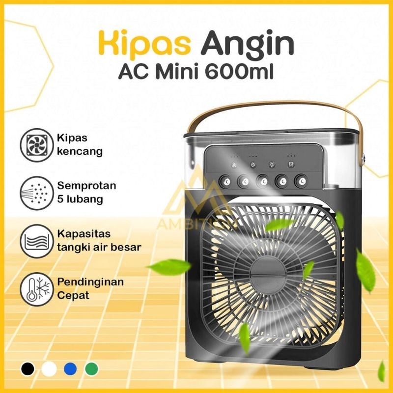 BATAM GROSIR (TAR) KIPAS MINI AC PORTABLE / KIPAS ANGIN PELEMBAB PENYEJUK UDARA MINI FAN AC