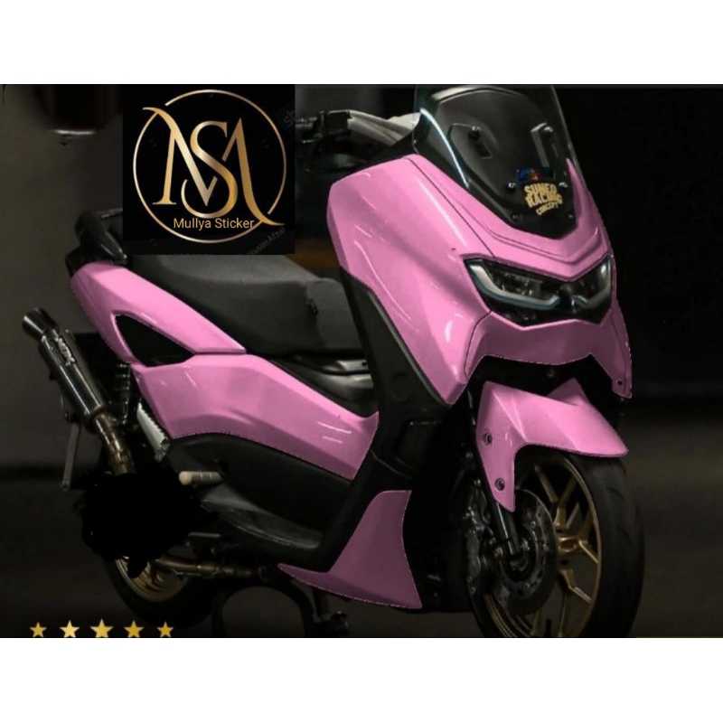 stiker decal all new nmax full body pink polos