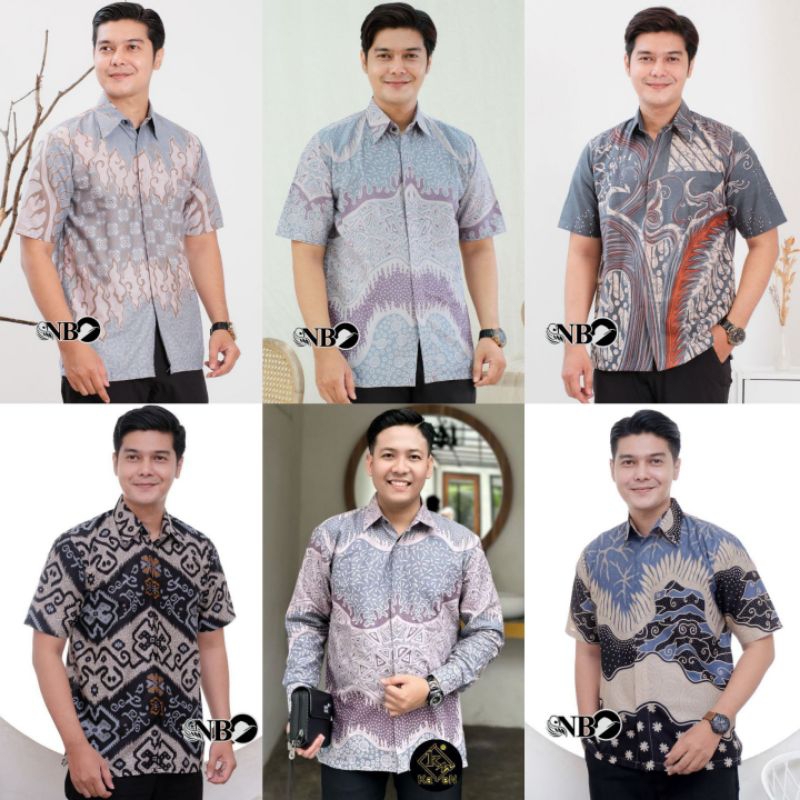 BAJU BATIK PRIA LENGAN PENDEK WARNA ABU/GREY SERIES ATASAN BATIK PRIA MODERN KEMEJA LENGAN PENDEK PR