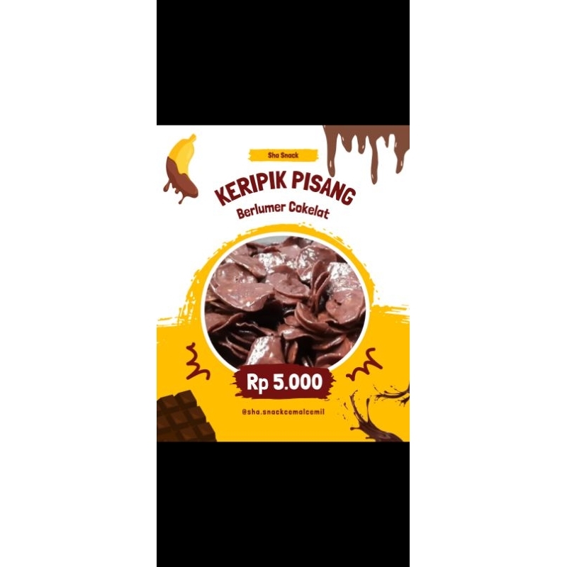 

Keripik Pisang Berlumer Cokelat 100gr