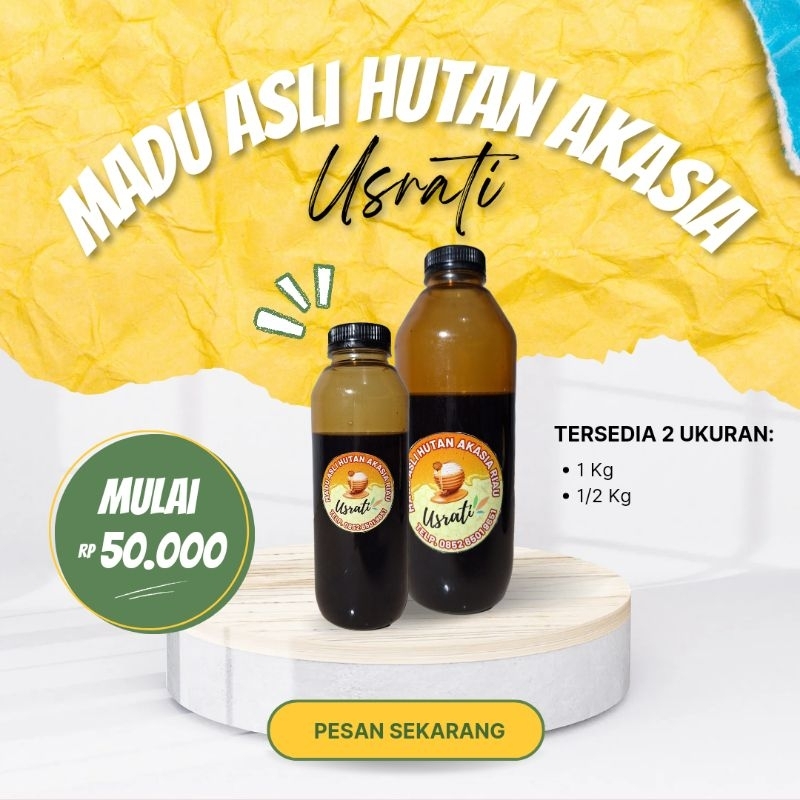

Pre order Madu Hitam