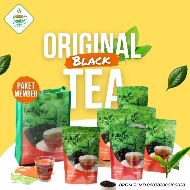 

Pre order Teh Hitam DeBSTea