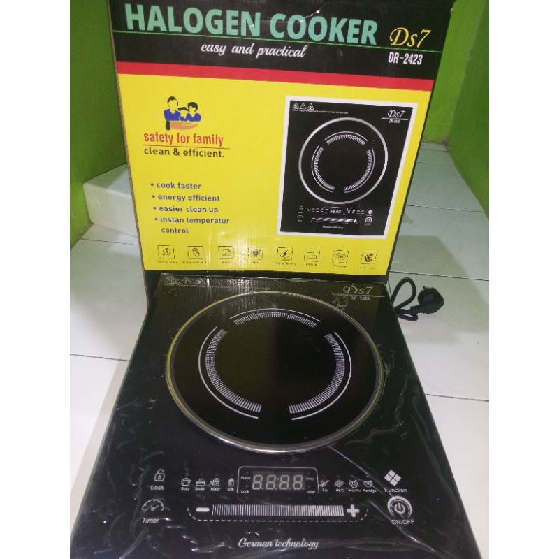 Kompor listrik Halogen cooker Low watt