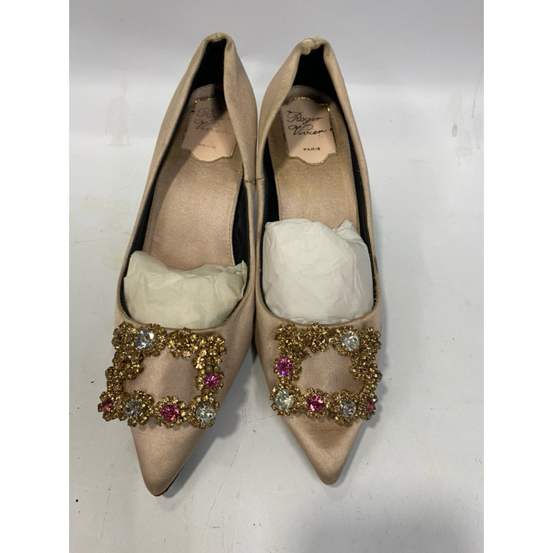 Roger Vivier Pink nude Heels 6 cm