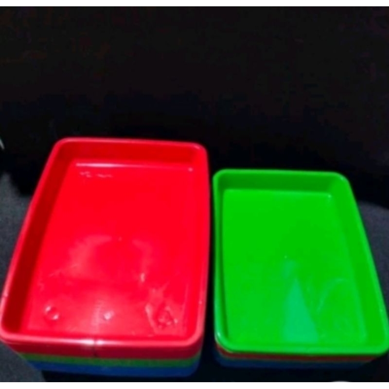 Nampan plastik segi nampan Baki atau Talam