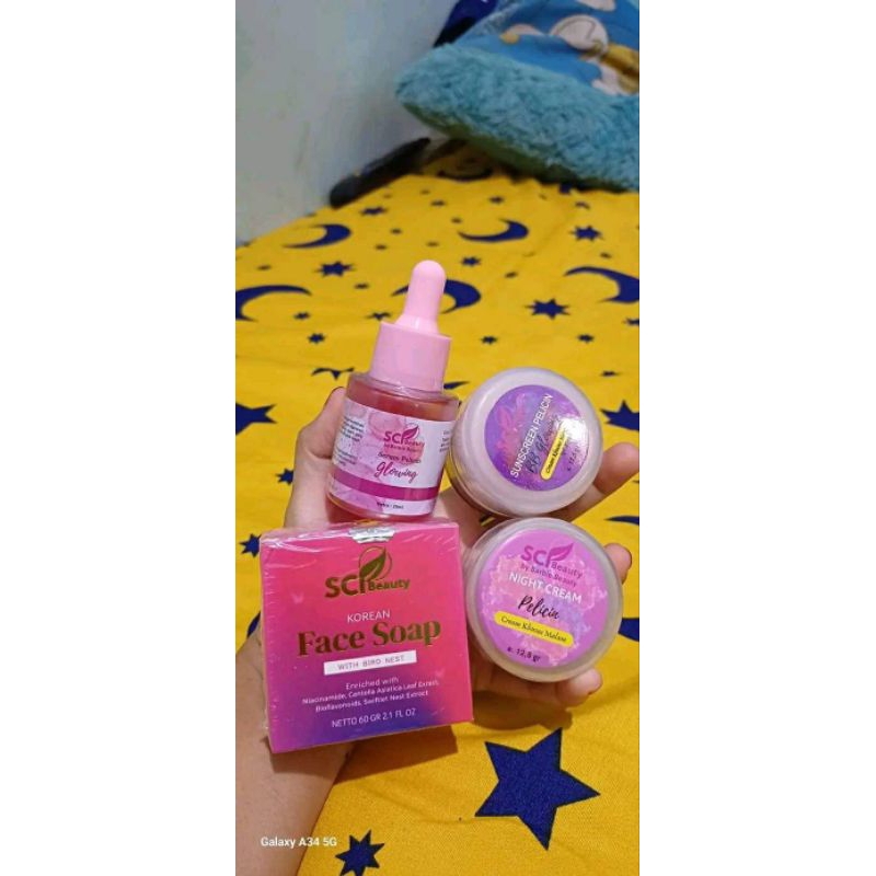 Salep pelicin SCI BEAUTY_BB Glowing_Serum BB Glowing_Sabun SCI Beauty
