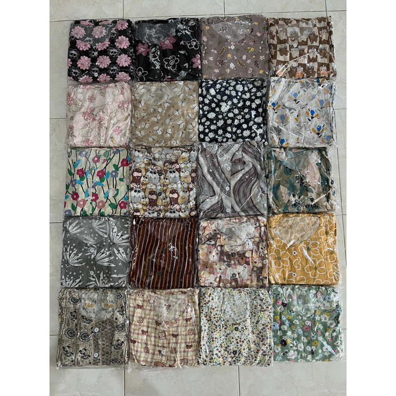 ONE SET paket usaha isi 3 ( pilih motif )