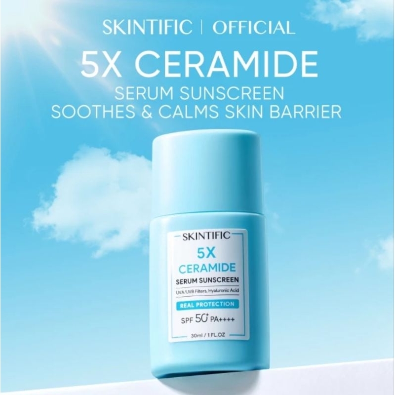 

SKINTIFIC 5X Ceramide Serum Sunscreen SPF50 PA++++ 30ml