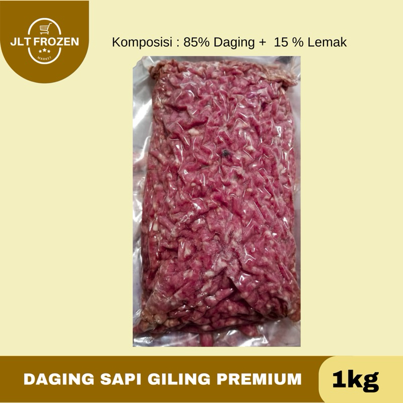 

Daging Sapi Giling / Minced Beef Ekonomis / Standard / Premium - 1kg