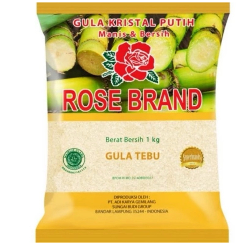 

Gula pasir Rosebrand 1 kg