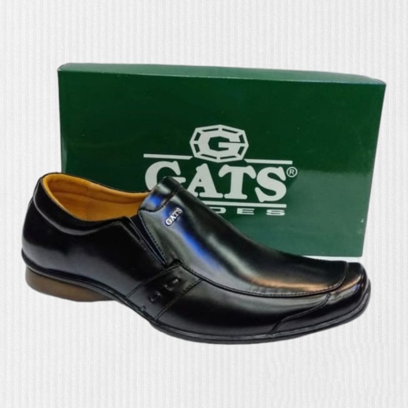 Sepatu Pantofel Pria GATS ZU0011 Leather 100% Original Gats