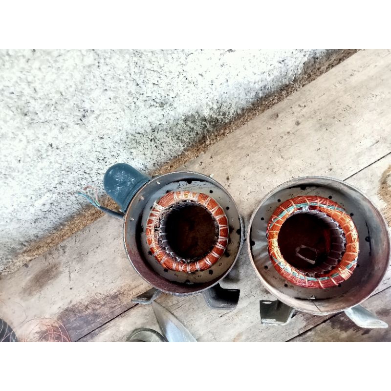 spull/ stator pompa air/ gulungan pompa air merk shimizu