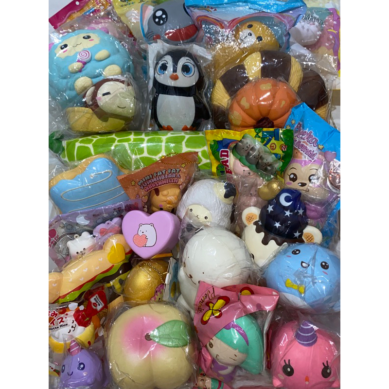 FLASHSALE PRELOVED LICENSED SQUISHY (IBLOOM, PUNIMARU, YUMMIIBEAR, PATPATZOO, KIIBRU)