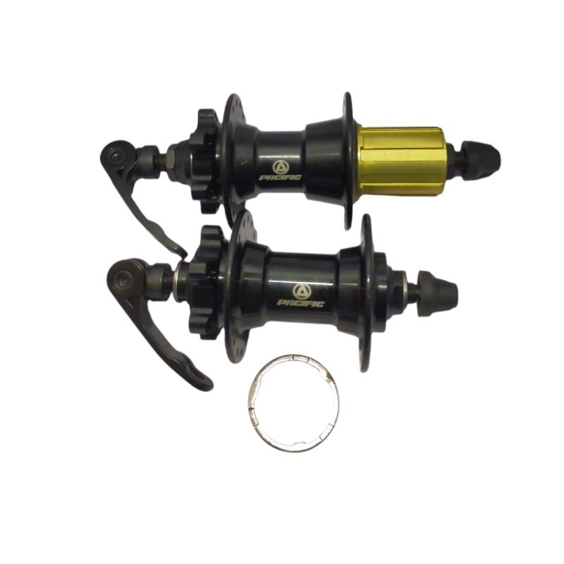 Hub Freehub Pacific 409 32H dan 28H Jangkrik Alloy Discbrake Sepeda Mtb Lipat Federal Rood Bike Grev