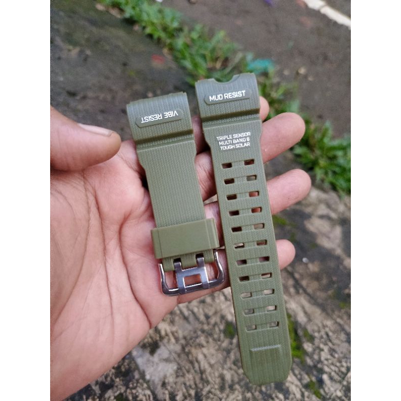Tali Jam Casio G-Shock GWG-1000 GWG1000 GWG 1000 Hijau Army