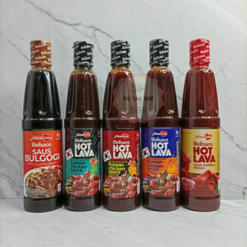 

Saus Hot Lava Mamasuka Saus Pedas Mamasuka Saus Ala Korea Saus Bulgogi 320gr