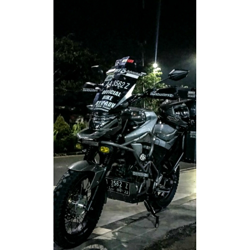 crasbar /tubular all new vixion adventure pnp