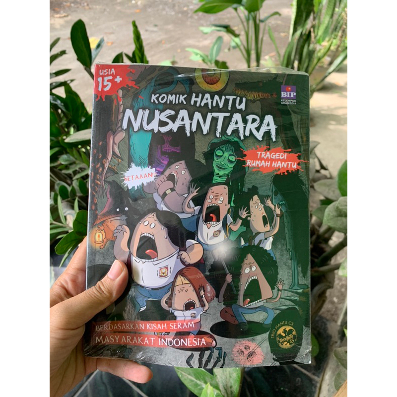 buku anak komik hantu nusantara, komik horor nusantara, komik setan lokal