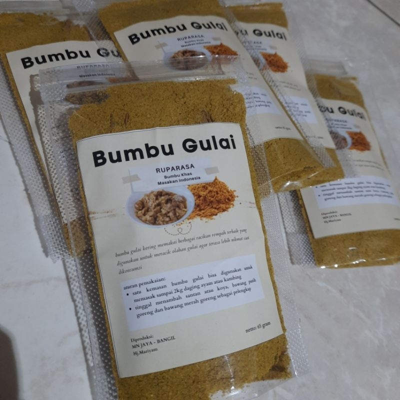 

Bumbu gulai kering - Gule Instan 50gram