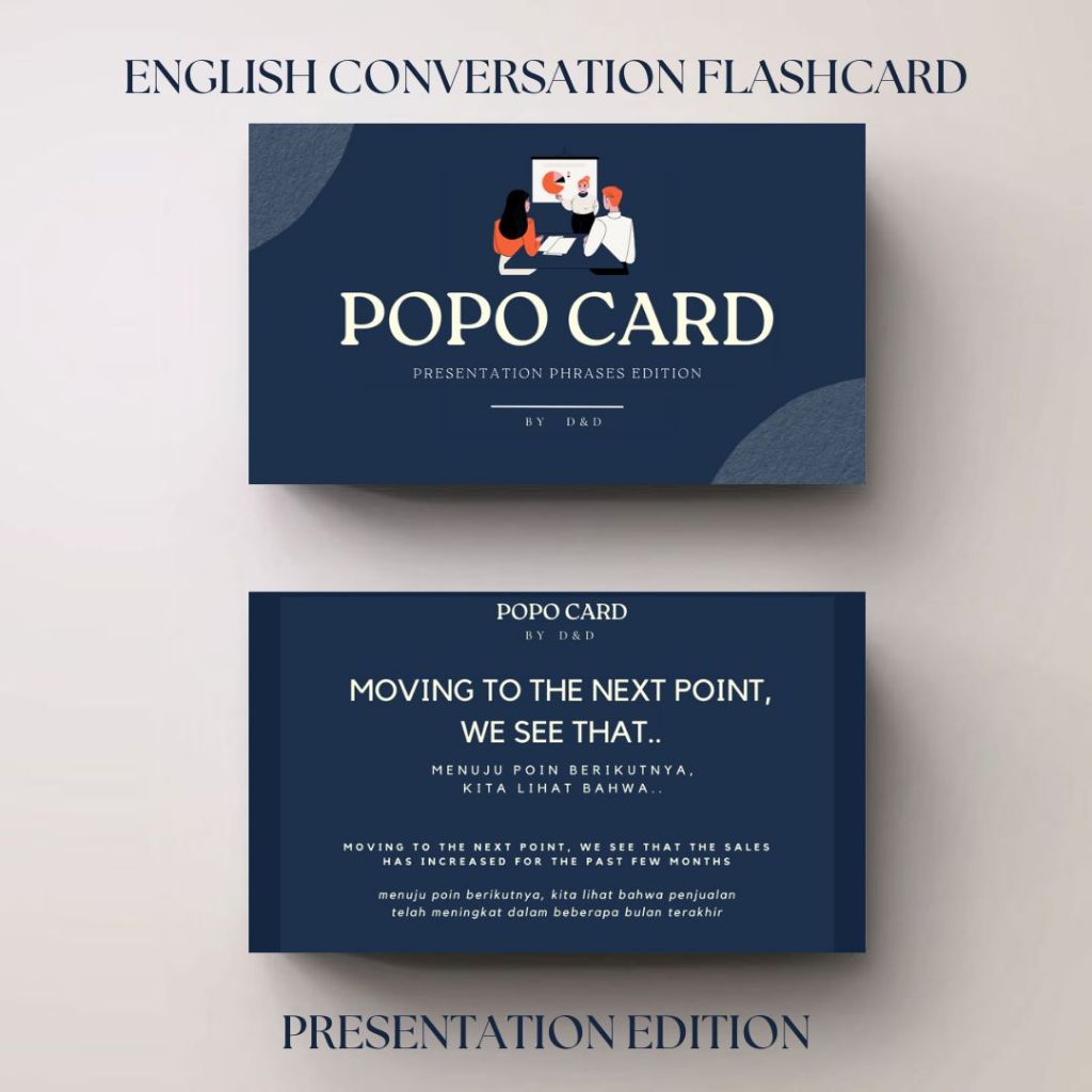 

The Popo Card - Guide for English Conversation (First Edition)