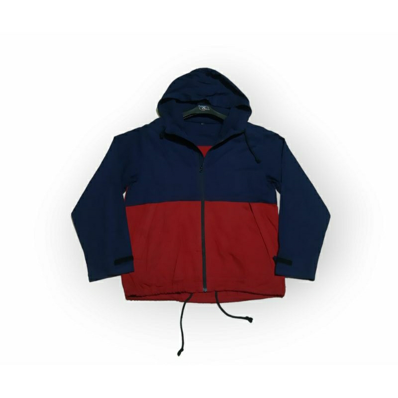 Jaket hodded two tone Fieldcore