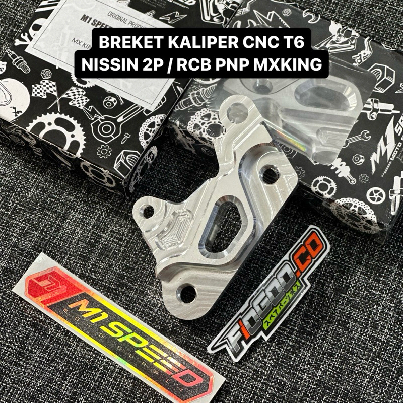 BREKET KALIPER CNC MXKING PNP KALIPER NISSIN SAMURAI RCB DISK 300MM BREKET KALIPER SAMURAI PNP MXKIN