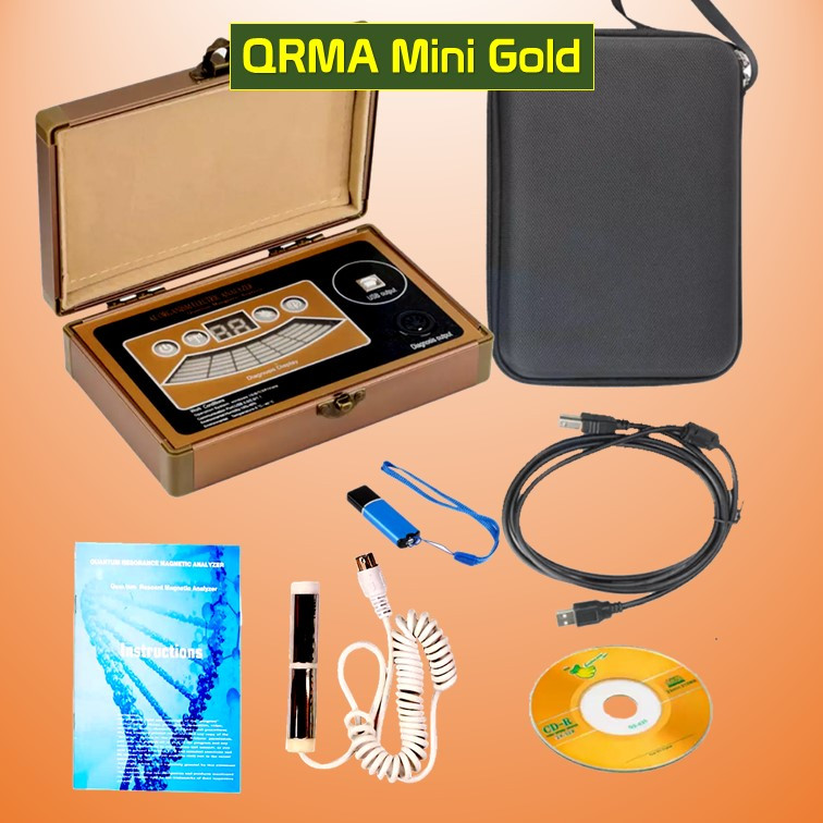 QRMA Quantum Analyzer | QRMA Mini Gold | Garansi 2 Tahun Bahasa Indonesia