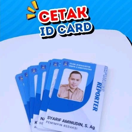 

Nametag/ Tanda Pengenal Karyawan/ Staff/ Petugas