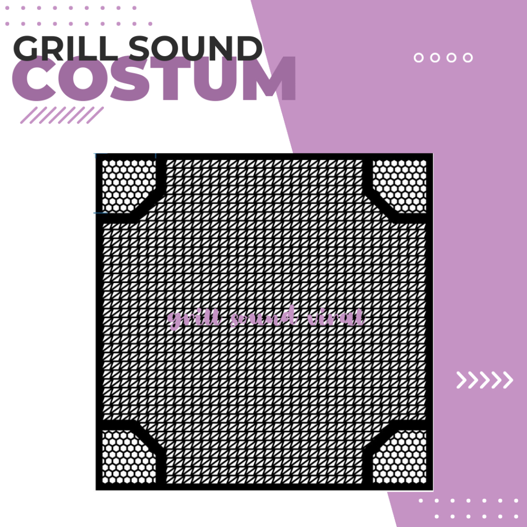 Grill Sound System Box Planar 12 Inch