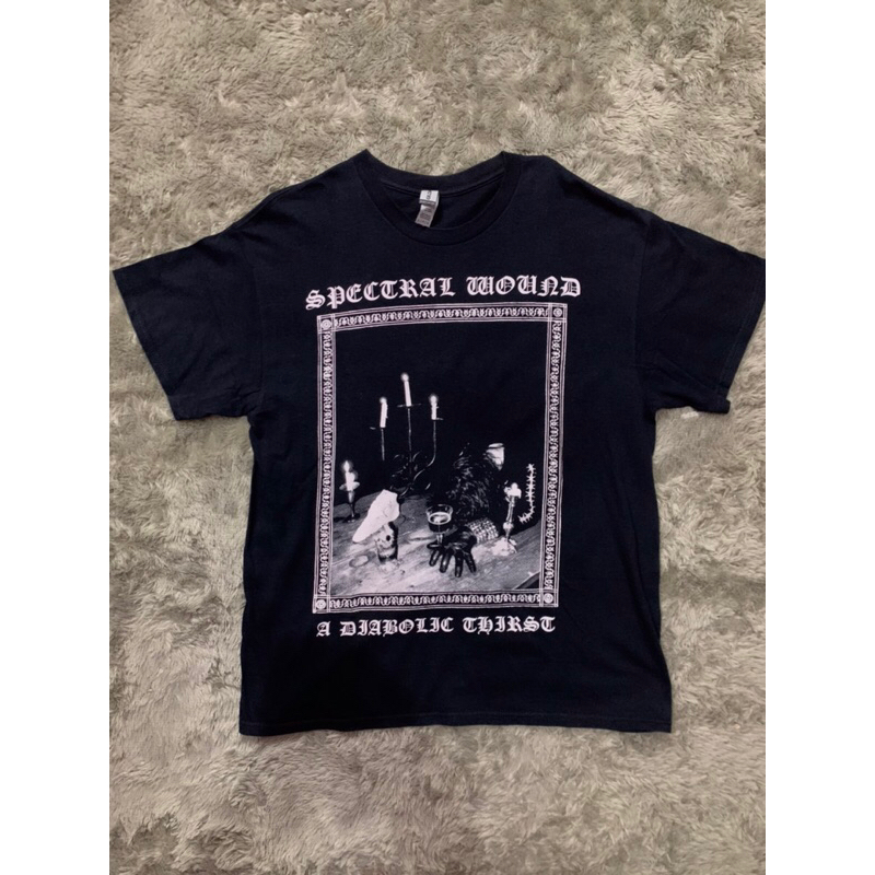 Spectral Wound - A Diabolic thirst Size Large Original Official Import From Evil Greed Germany