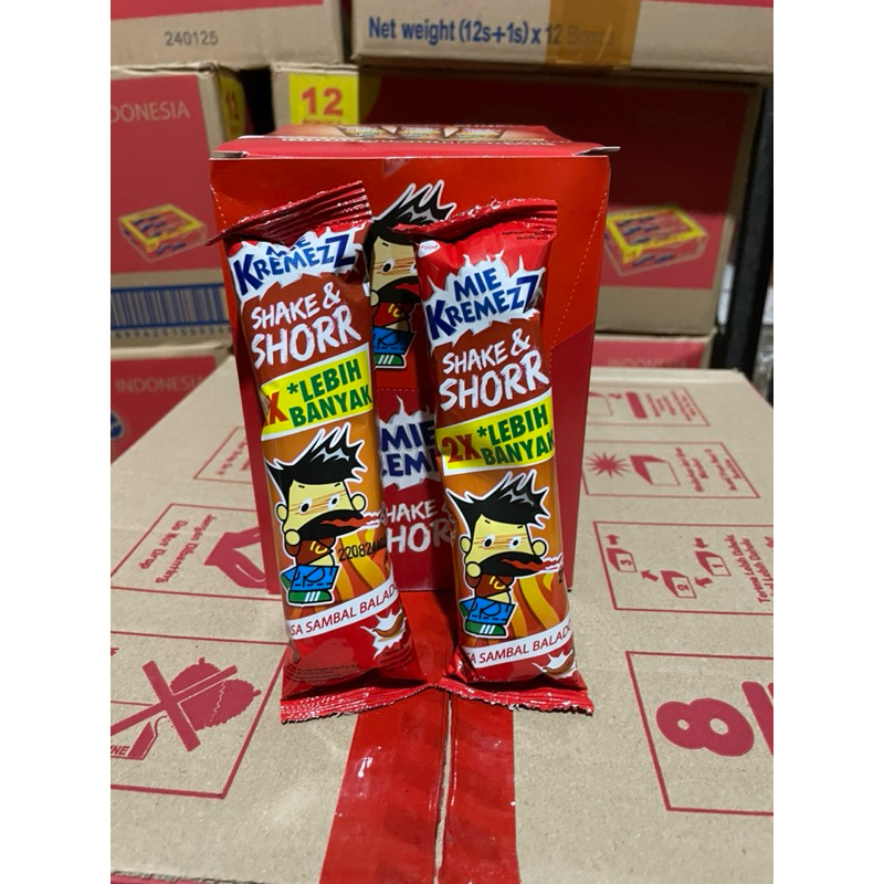 

mie kremes sorr shorr isi 20pcs shake & shorr sor