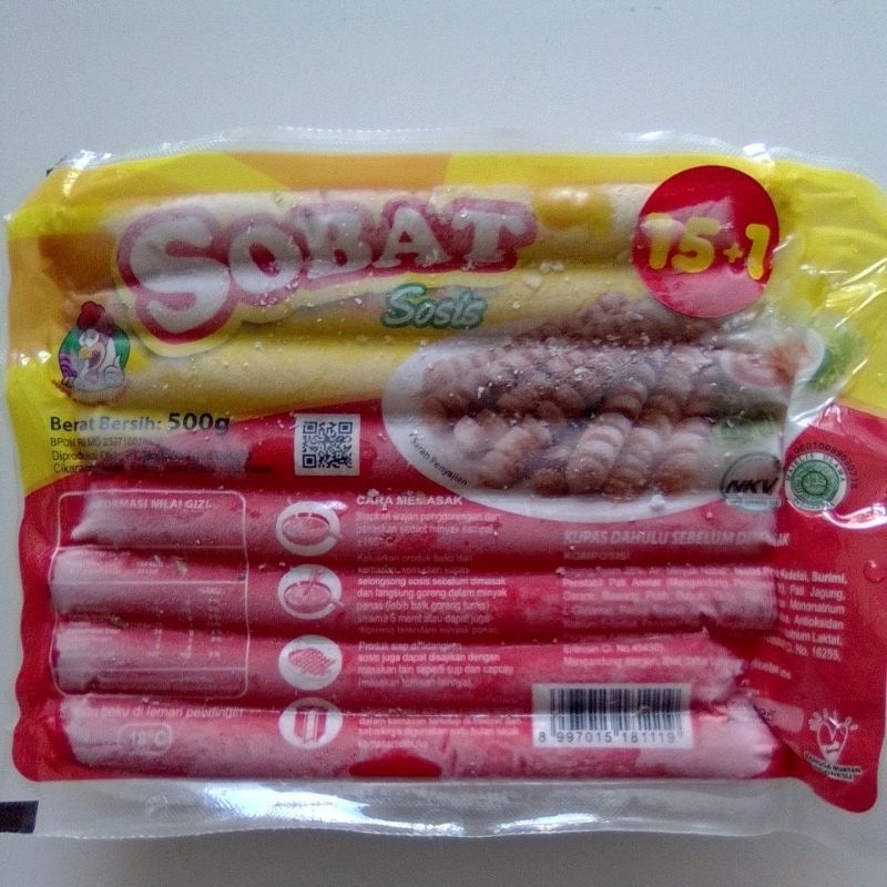 

SOBAT Sosis 500g