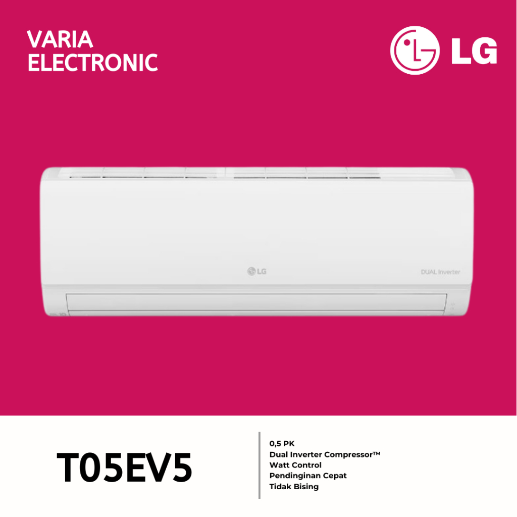 AC LG 0,5 PK Dual Cool Inverter T05EV5