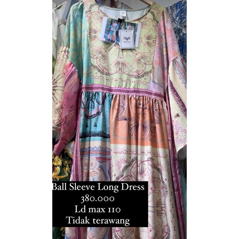 Long Dress Thailand - Ball Sleeve Long Dress