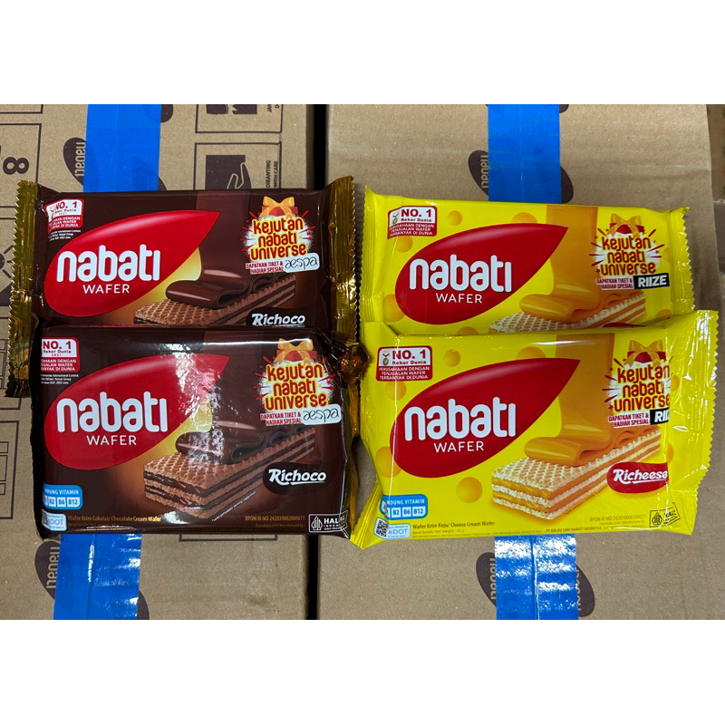 

Nabati wafer krim 37/43gram