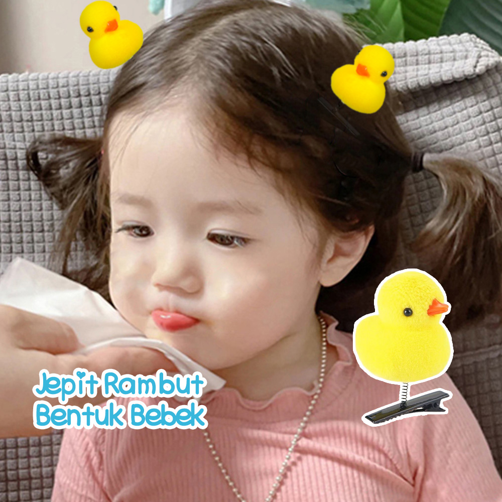 Jepit Rambut Anak | Bebek Jepitan Rambut Anak Lucu Korea
