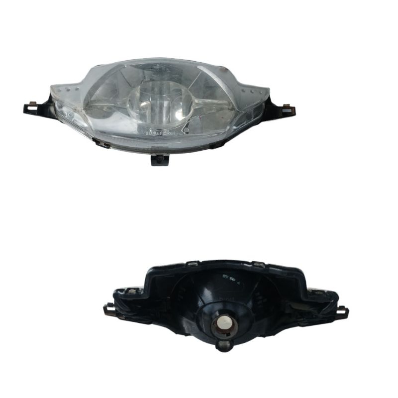 lampu depan supra x 125 old lama original lampu reflektor replektor lampu depan honda supra x125 sup