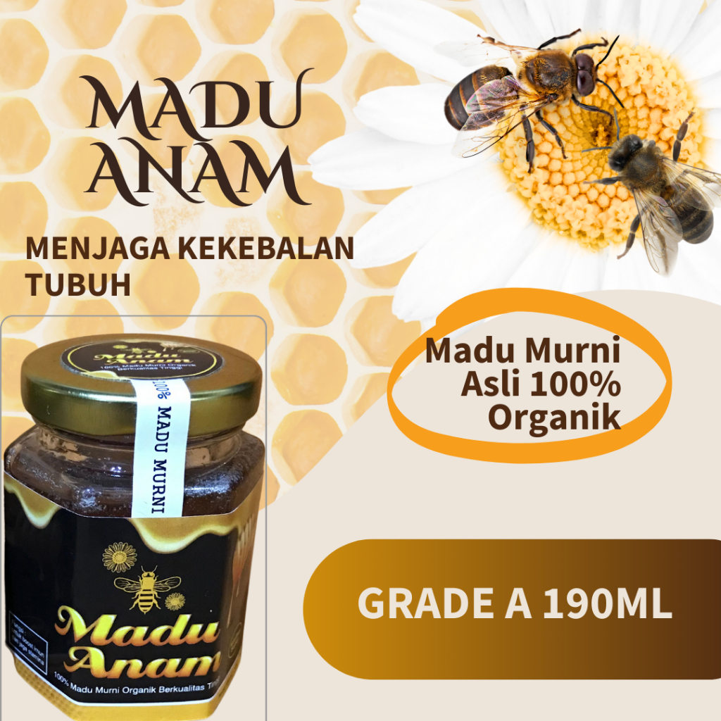 

Madu Anam Menjaga Kekebalan Tubuh Madu Murni Asli Organik